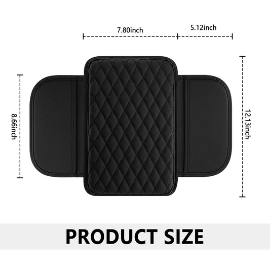 Stacool Universal Car Armrest Cover Cushion with Storage