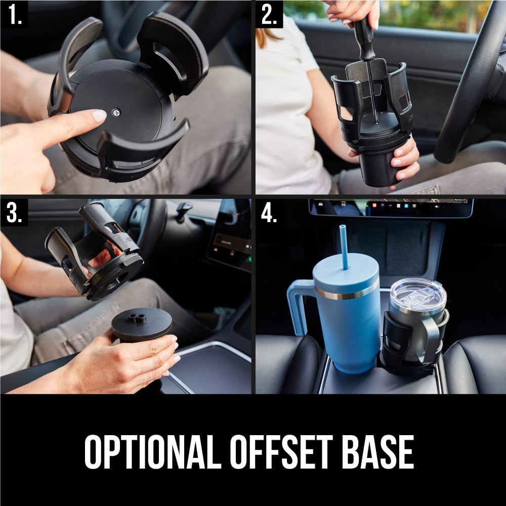 Gorilla Grip Cup Holder Adapter for Large Bottles