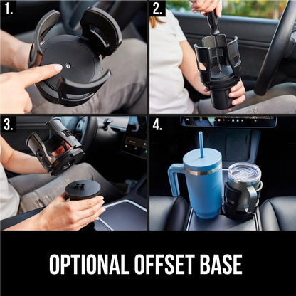 Gorilla Grip Cup Holder Adapter for Large Bottles