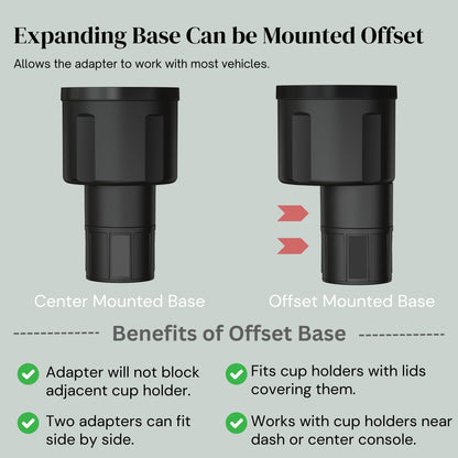 Swigzy Cup Holder Expander for Yeti, Hydro Flask & Owala