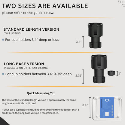 Swigzy Cup Holder Expander for Yeti, Hydro Flask & Owala
